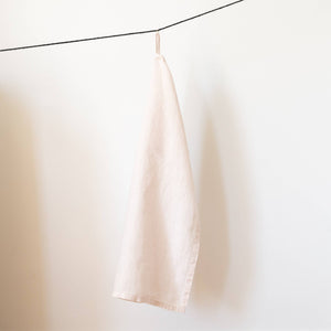 Linen Tea Towel: 100% Stonewashed Linen