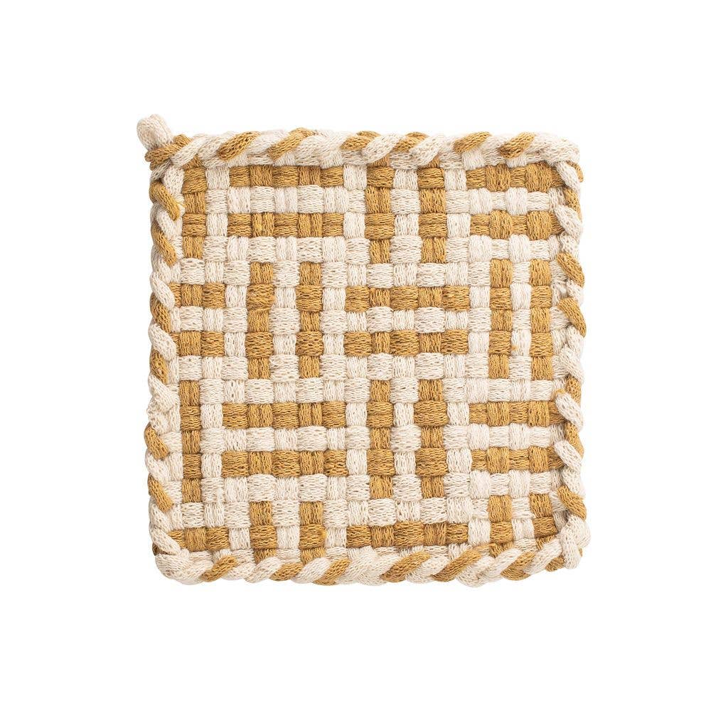 Forest Collection: Handwoven Potholder